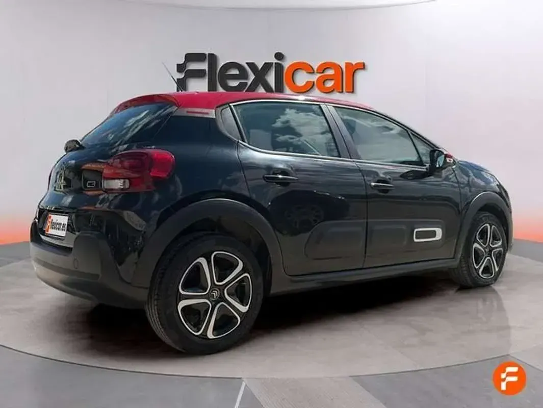 Usado Citroën C3 Feel 83 CV (61 kW) 2022 Negro Utilitario