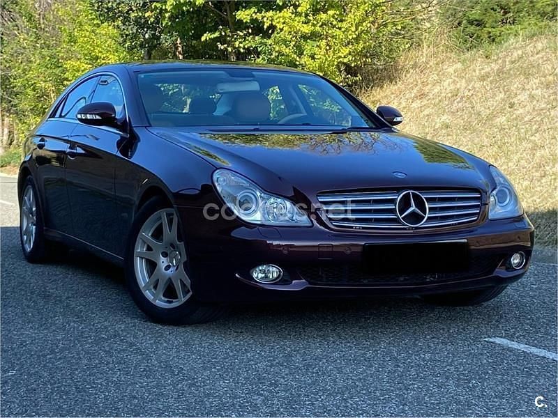 Usado Mercedes CLS350 272 CV (200 kW) 2006 Granate Berlina