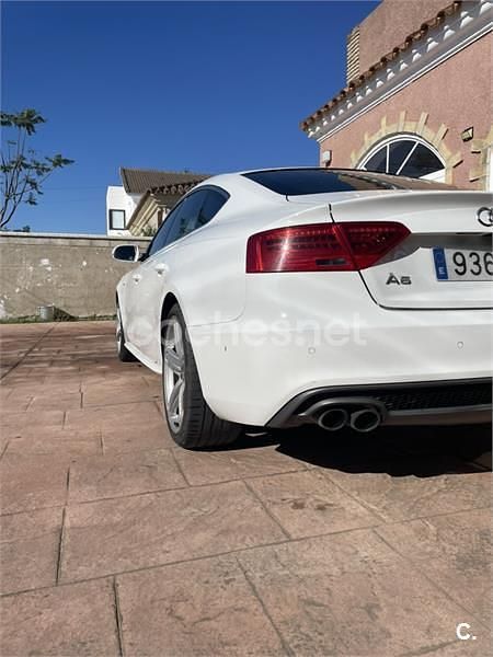 Usado Audi A5 Sportback S-Line 143 CV (105 kW) 2013 Blanco Utilitario