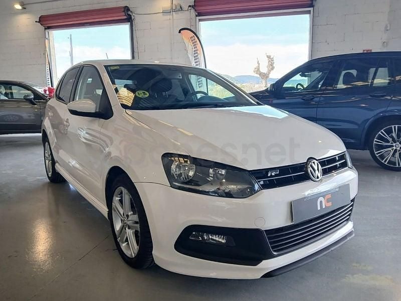 Usado VW Polo R-line 90 CV (66 kW) 2013 Blanco Utilitario