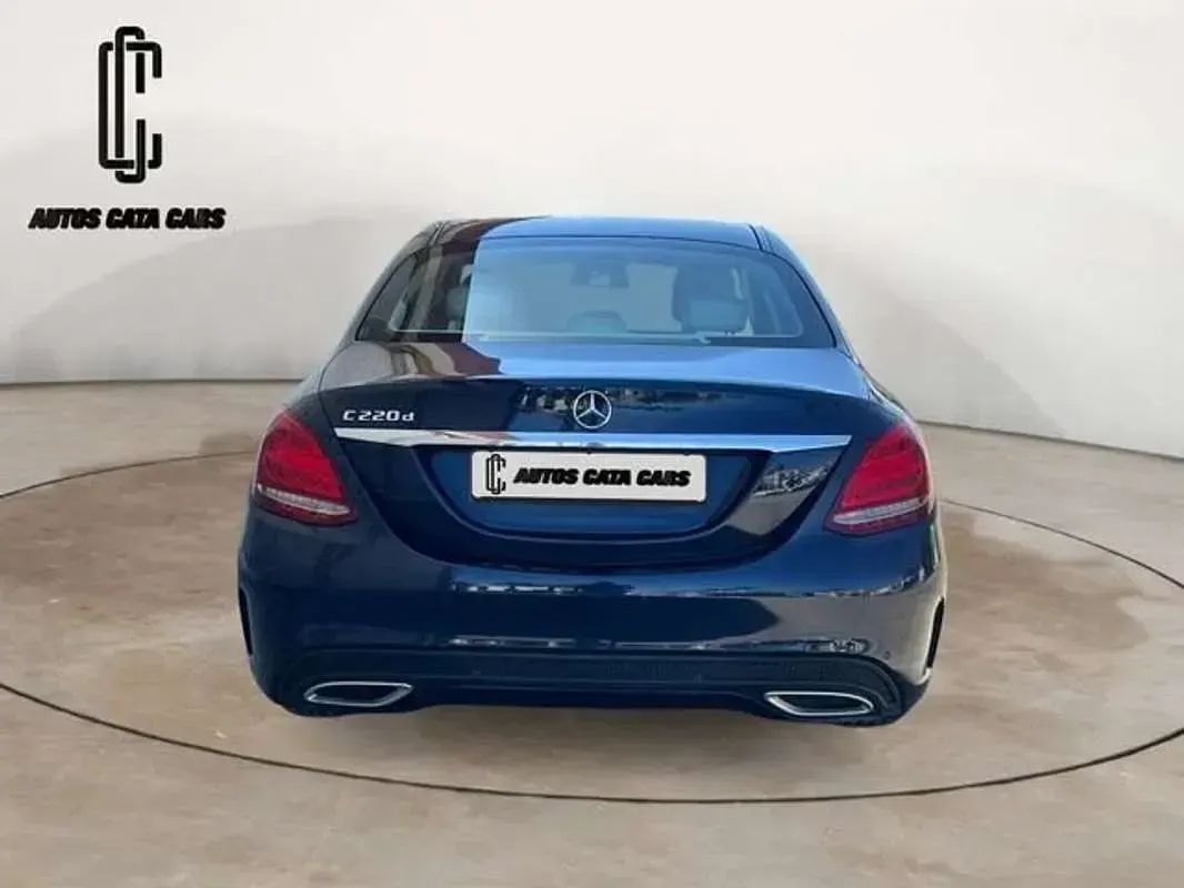 Usado Mercedes C220 170 CV (125 kW) 2017 Azul Berlina