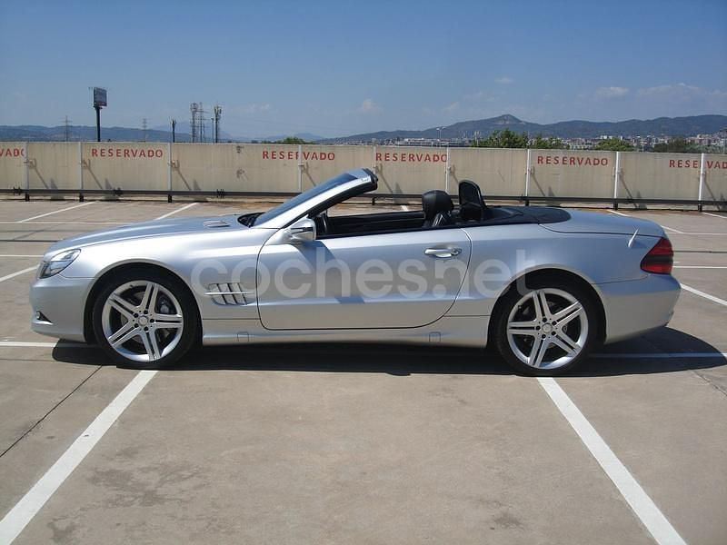Usado Mercedes SL350 315 CV (231 kW) 2009 Gris / plata Descapotable