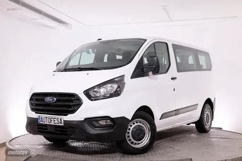 Blanco Usado 2021 Ford Transit Familiar | 21.900 € (Precio justo) - Imagen 1/4