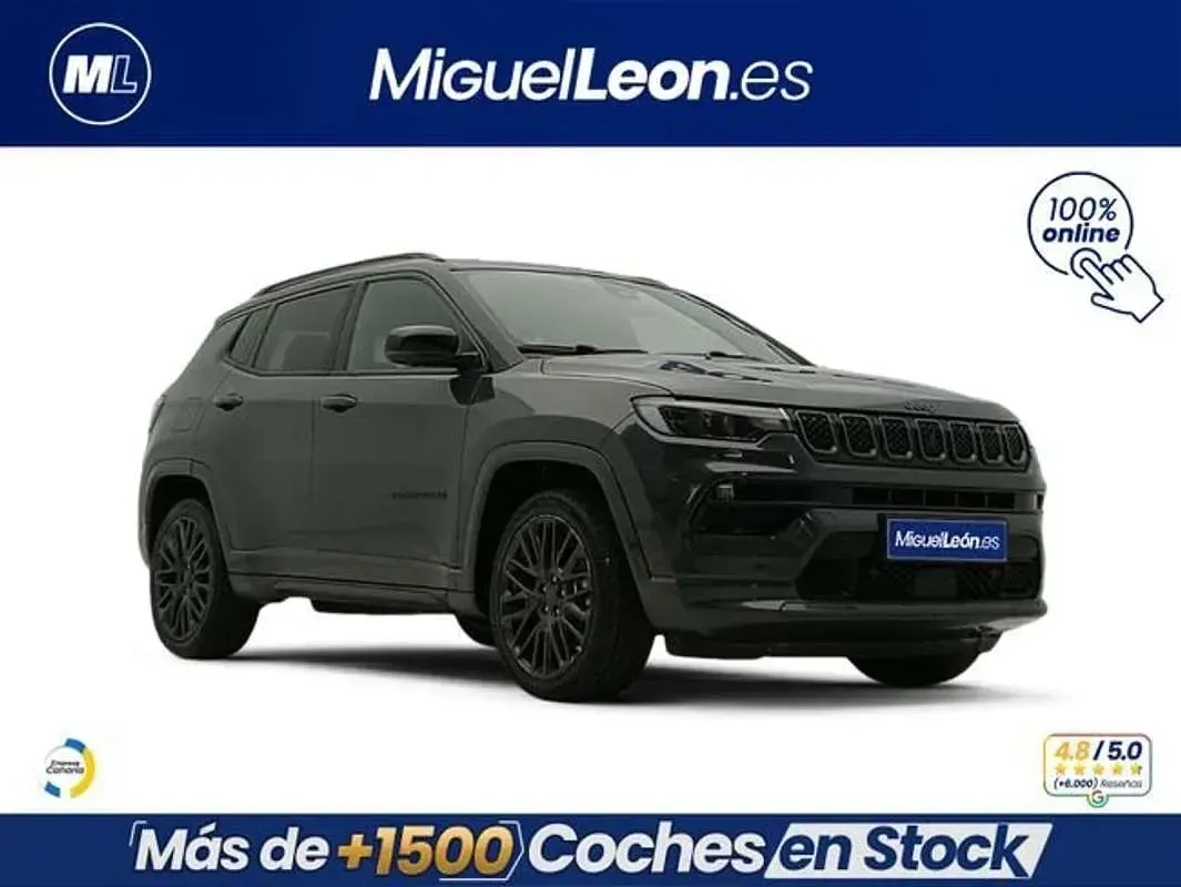 Usado Jeep Compass 241 CV (177 kW) 2022 Negro SUV