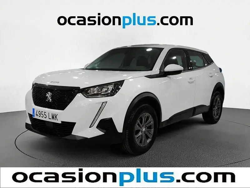 Blanco Usado 2021 Peugeot 2008 Active SUV | 14.137 € (Buen precio) - Imagen 1/4
