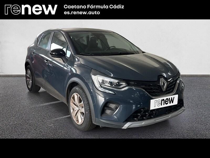 Usado Renault Captur Intens 100 CV (73 kW) 2021 Azul SUV