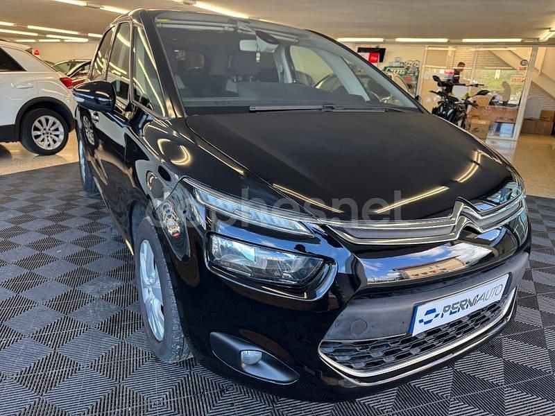 Usado Citroën C4 Picasso Seduction 115 CV (84 kW) 2014 Negro Monovolumen