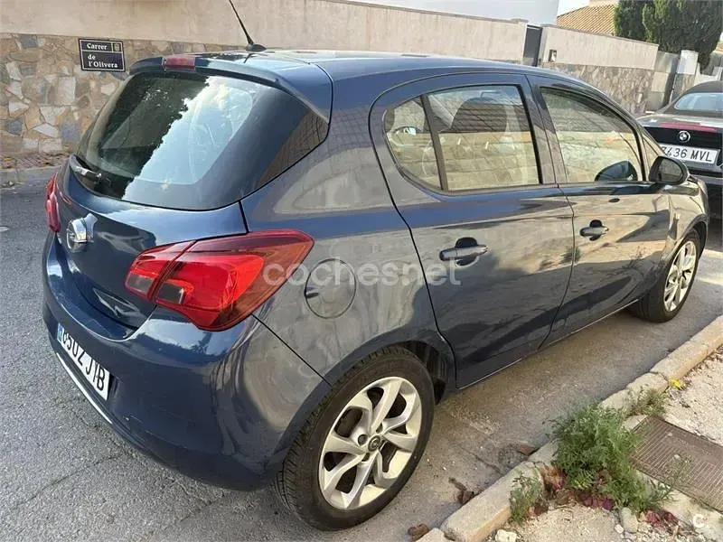 Usado Opel Corsa Business 90 CV (66 kW) 2017 Azul Utilitario