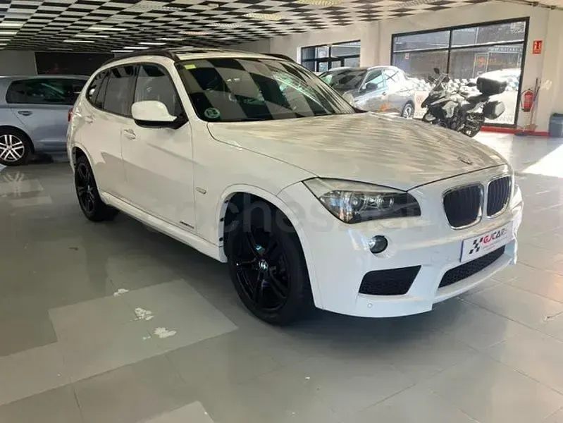 Usado BMW X1 143 CV (105 kW) 2012 Blanco SUV