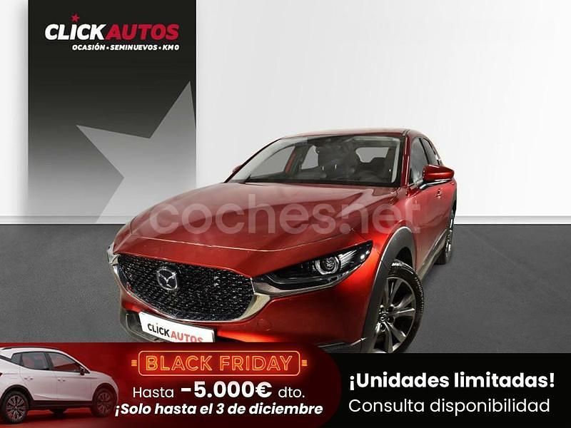 Rojo Usado 2023 Mazda CX-30 SUV | 24.700 € (Precio justo) - Imagen 1/4