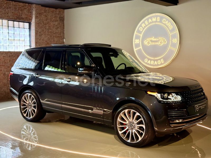 Negro Usado 2013 Land Rover Range Rover Autobiography SUV | 38.600 € (Un poco caro) - Imagen 1/4