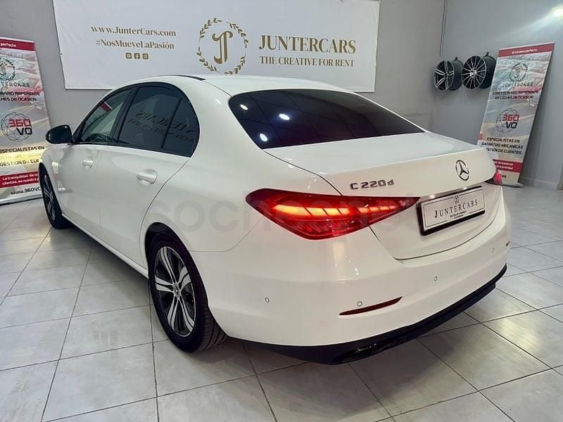 Usado Mercedes C220 200 CV (147 kW) 2022 Blanco Berlina