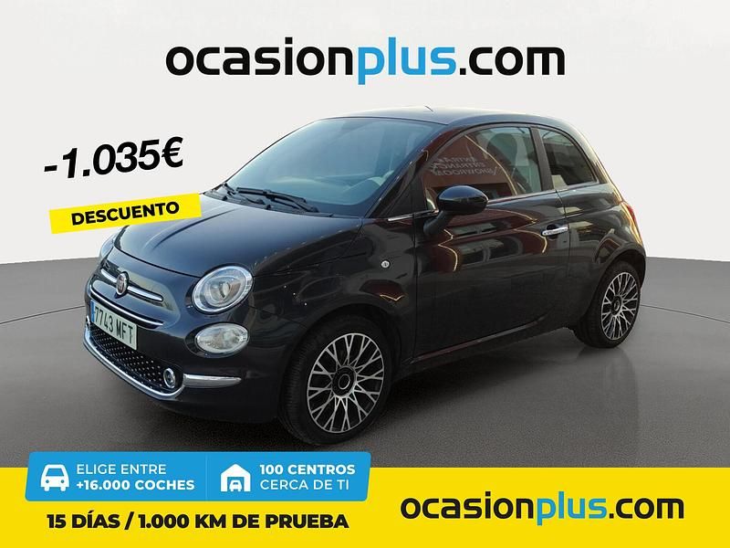 Negro Usado 2023 Fiat 500 Dolcevita Utilitario | 11.390 € (Precio justo) - Imagen 1/4
