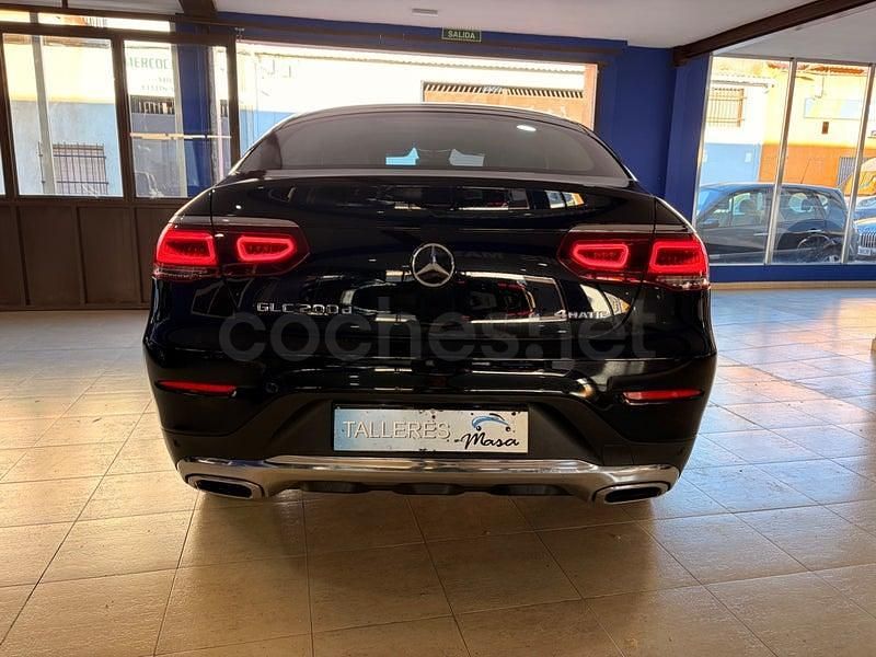 Usado Mercedes GLC200 163 CV (119 kW) 2022 Negro SUV