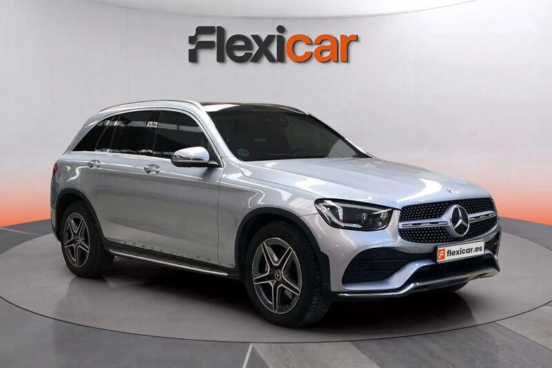 Gris Usado 2021 Mercedes GLC220 SUV | 33.990 € - Imagen 1/4