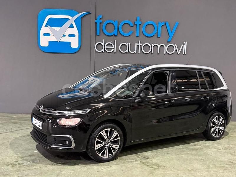 Negro Usado 2017 Citroën Grand C4 Picasso Feel Monovolumen | 11.900 € (Precio justo) - Imagen 1/4