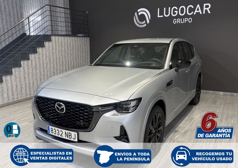Gris / plata Nuevo 2025 Mazda CX-60 Homura-Line SUV | 54.400 € (Precio justo) - Imagen 1/4