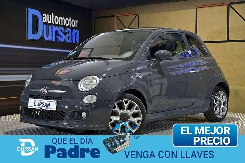 Usado Fiat 500 S 86 CV (63 kW) 2014 Gris Utilitario