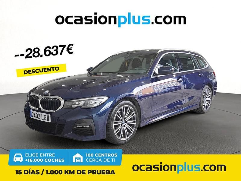 Azul Usado 2020 BMW 320 Familiar | 31.500 € (Caro) - Imagen 1/3