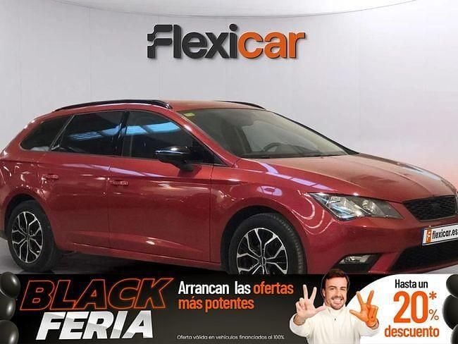 Rojo Usado 2015 Seat Leon Reference Familiar | 9990 € (Precio justo) - Imagen 1/4