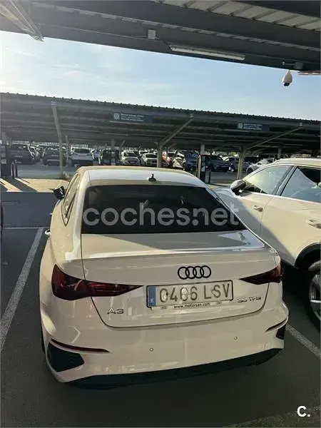 Usado Audi A3 150 CV (110 kW) 2021 Blanco Berlina
