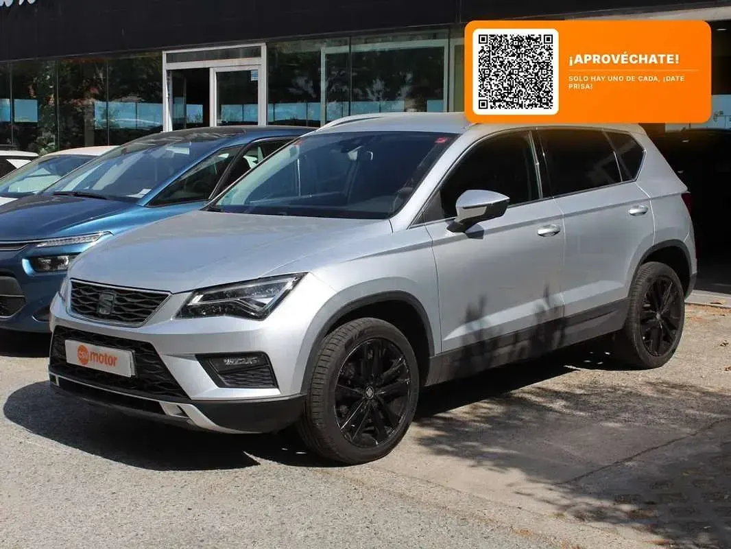 Usado Seat Ateca XCELLENCE 116 CV (85 kW) 2019 Gris / plata SUV