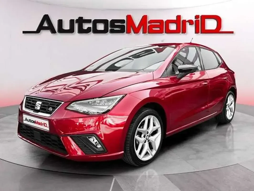 Usado Seat Ibiza FR 91 CV (66 kW) 2020 Rojo Utilitario
