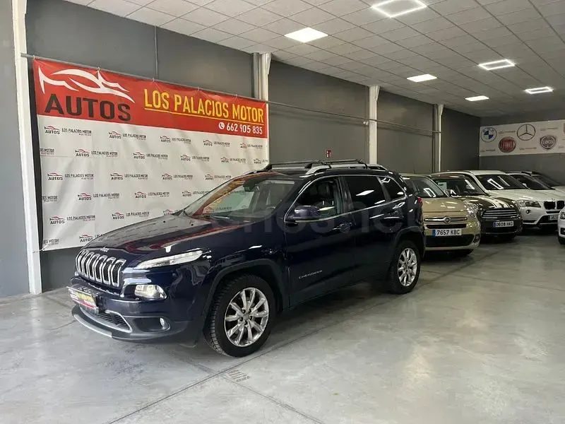 Usado Jeep Cherokee Limited 200 CV (147 kW) 2015 Azul SUV