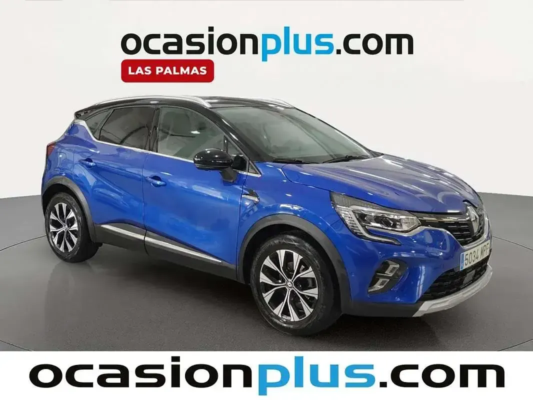 Usado Renault Captur Techno 91 CV (66 kW) 2024 Azul SUV