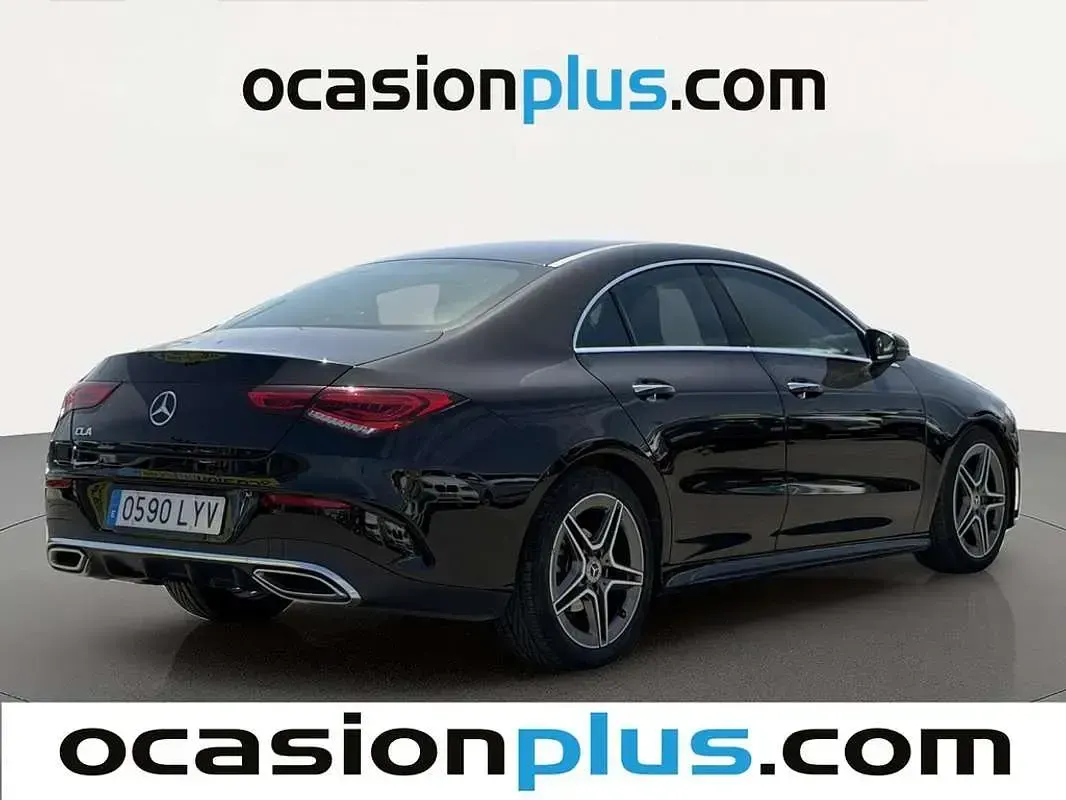 Usado Mercedes CLA180 136 CV (100 kW) 2022 Negro Coupe