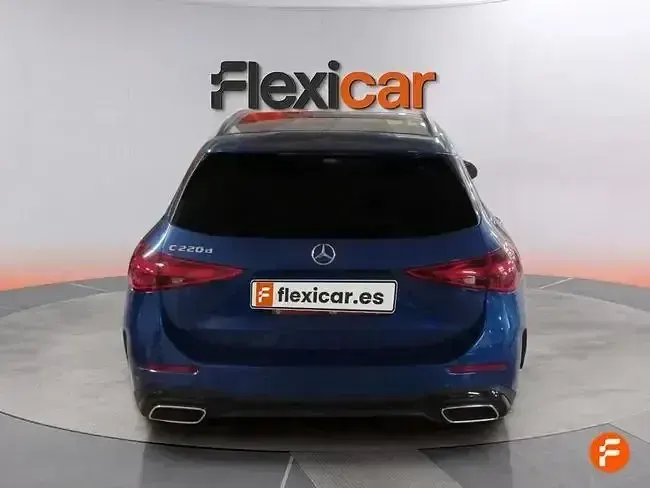 Usado Mercedes C200 163 CV (119 kW) 2022 Azul Familiar