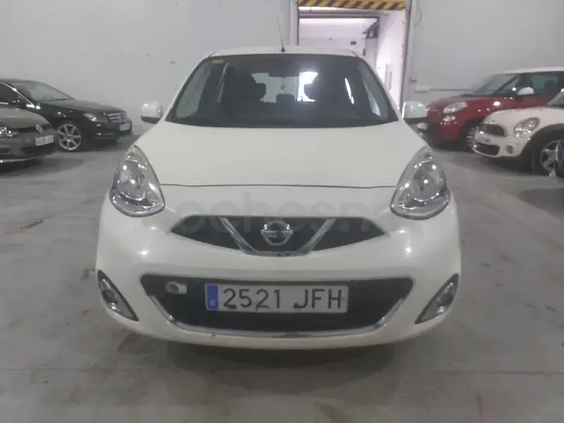 Usado Nissan Micra Acenta 80 CV (58 kW) 2015 Blanco Utilitario