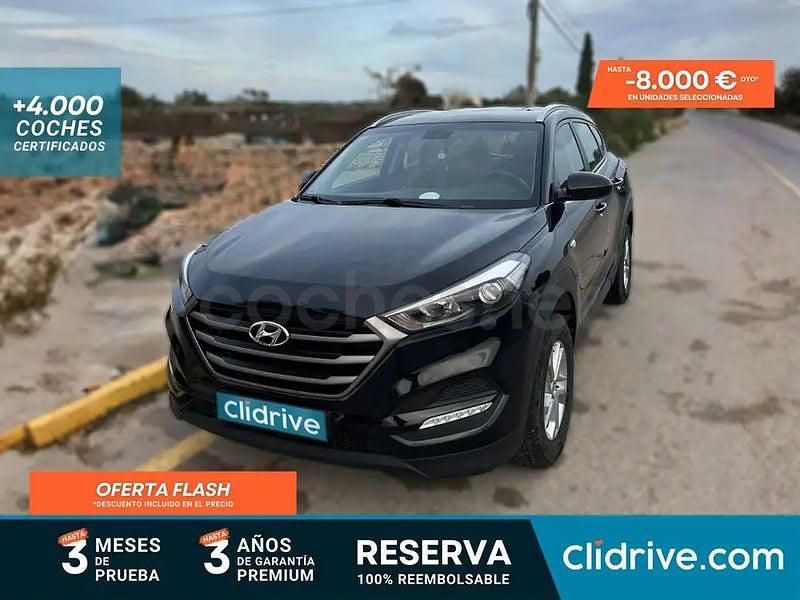 Usado Hyundai Tucson 131 CV (96 kW) 2016 Negro SUV