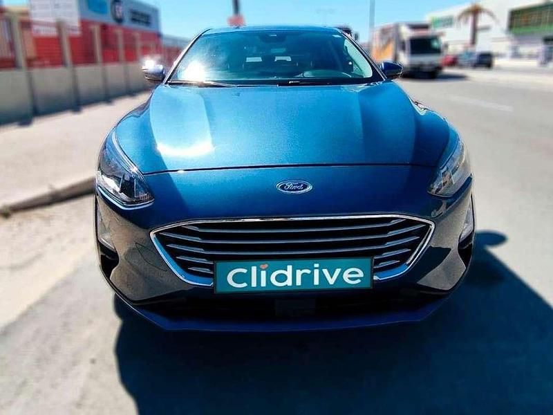 Usado Ford Focus Trend+ 125 CV (91 kW) 2019 Azul Utilitario