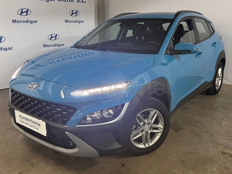 Usado Hyundai Kona 120 HP (88 kW) 2021 Azul SUV