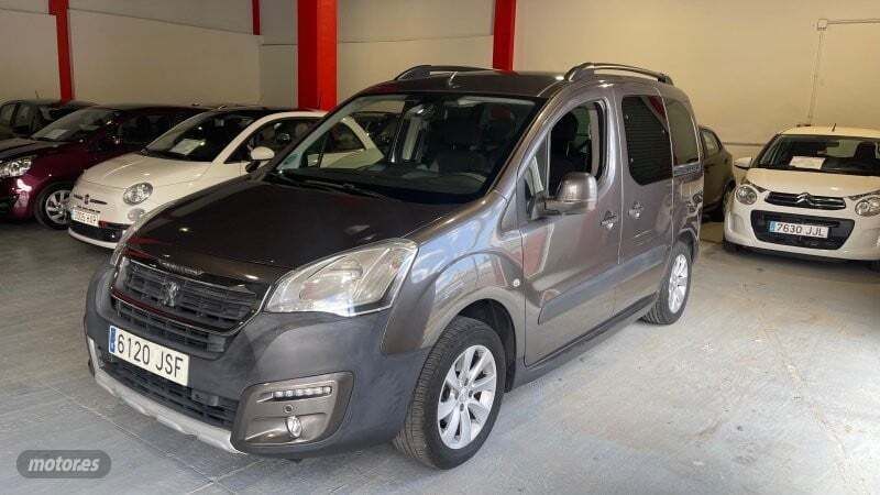 Marrón Usado 2016 Peugeot Partner Outdoor Monovolumen | 11.900 € - Imagen 1/4