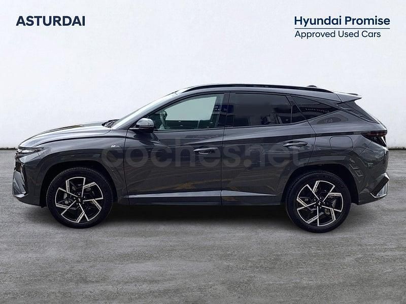 Usado Hyundai Tucson N Line 215 CV (158 kW) 2024 Gris / plata SUV