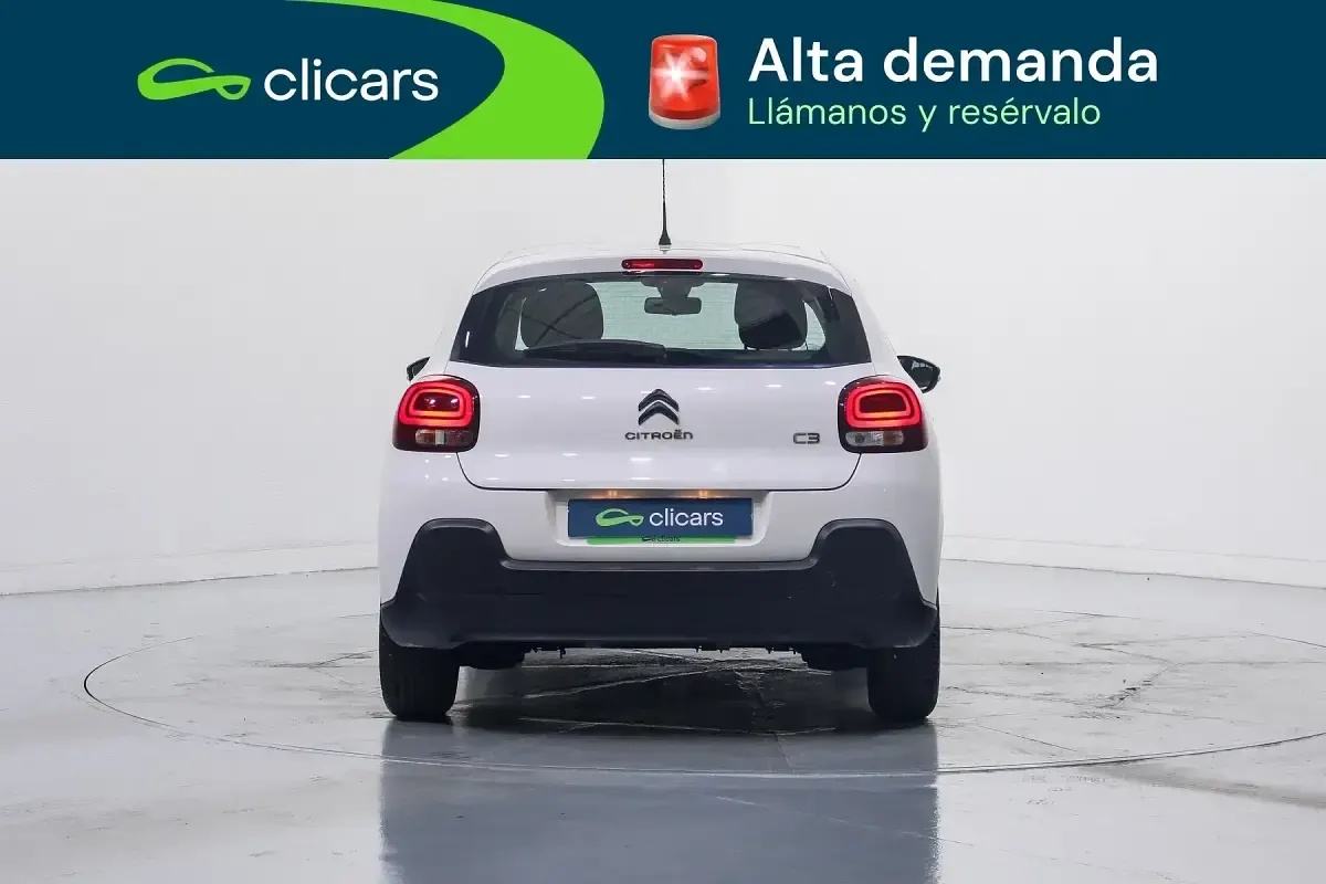 Usado Citroën C3 Live 68 CV (50 kW) 2018 Blanco Utilitario