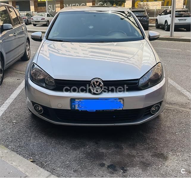 Usado VW Golf VI Advance 110 CV (80 kW) 2009 Gris / plata Utilitario
