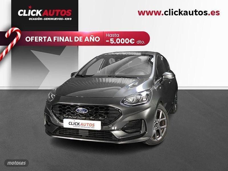 Gris Usado 2022 Ford Fiesta ST-Line | 15.900 € (Precio justo) - Imagen 1/4