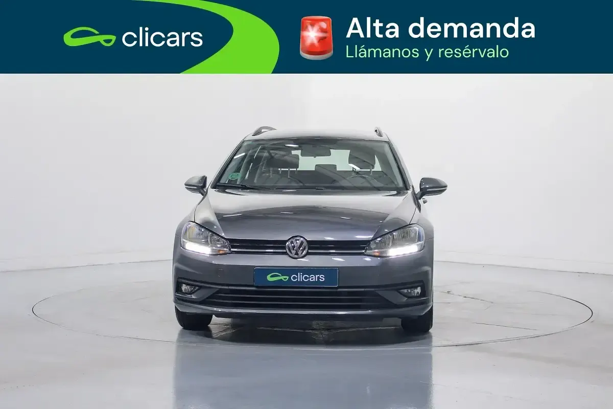Usado VW Golf VII Edition 110 CV (80 kW) 2018 Gris Familiar
