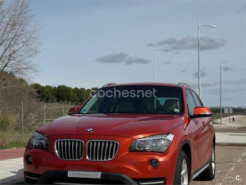 Usado BMW X1 xLine 143 CV (105 kW) 2013 Naranja SUV
