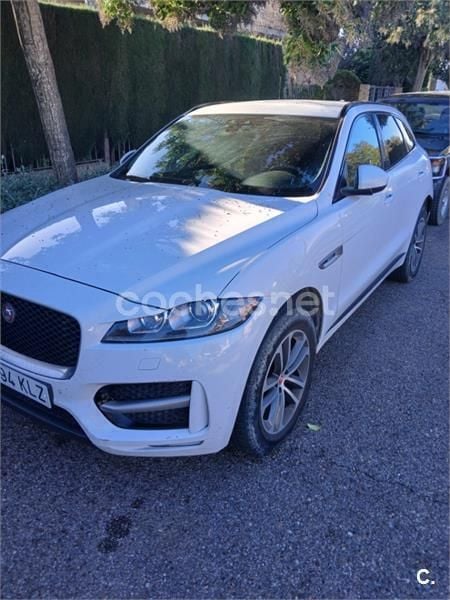 Blanco Usado 2018 Jaguar F-Pace R-Sport SUV | 14.500 € (Super precio) - Imagen 1/4