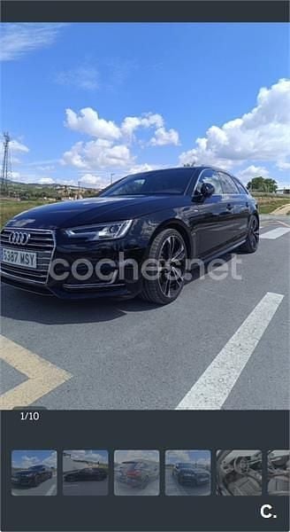 Negro Usado 2018 Audi A4 Advanced Familiar | 17.900 € (Precio justo) - Imagen 1/4