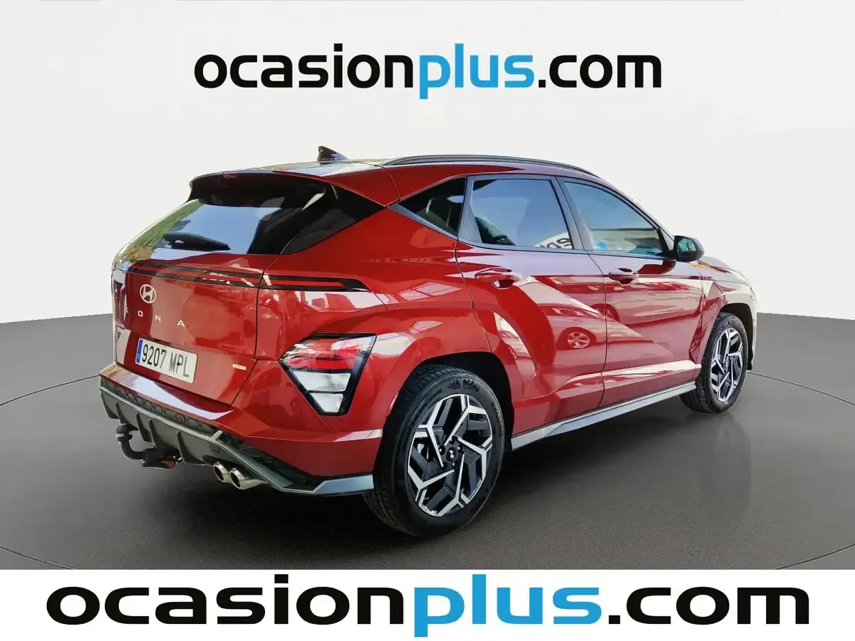 Usado Hyundai Kona N Line 141 CV (103 kW) 2024 Rojo SUV