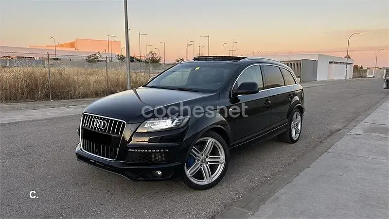 Usado Audi Q7 Ambiente 245 CV (180 kW) 2014 Negro SUV