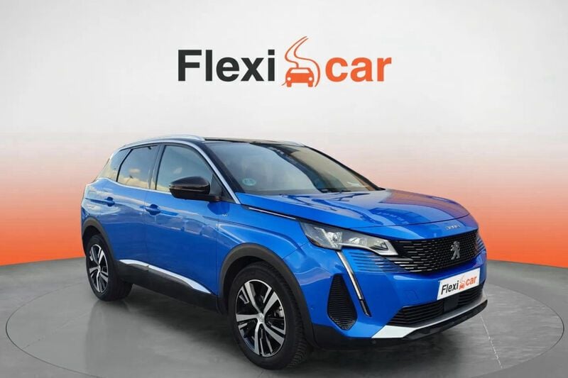 Azul Usado 2021 Peugeot 3008 GT SUV | 18.090 € (Precio justo) - Imagen 1/4