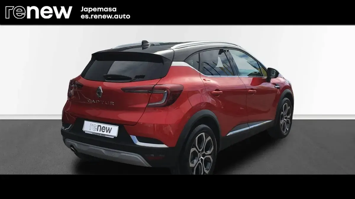 Usado Renault Captur Zen 90 CV (66 kW) 2021 Rojo nnp negro gne SUV