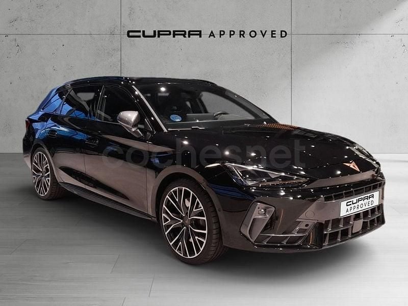Usado Cupra Leon VZ 272 CV (200 kW) 2025 Negro Familiar