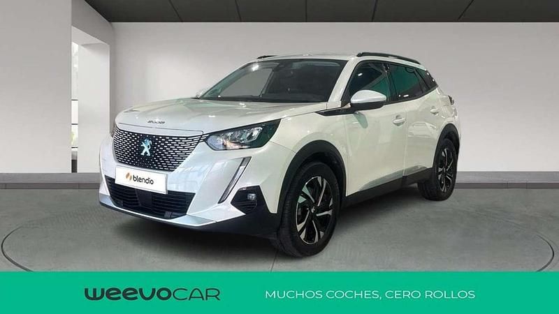Blanco Usado 2021 Peugeot e-2008 Allure SUV | 14.500 € (Buen precio) - Imagen 1/4